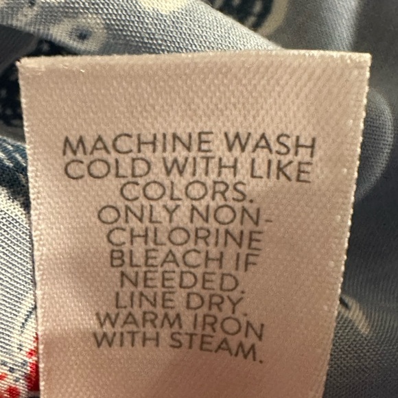 J.JILL Womens Size SP Floral 3/4 Sleeve Floral Button Up Blouse Top Boho Poppy's - Picture 7 of 8